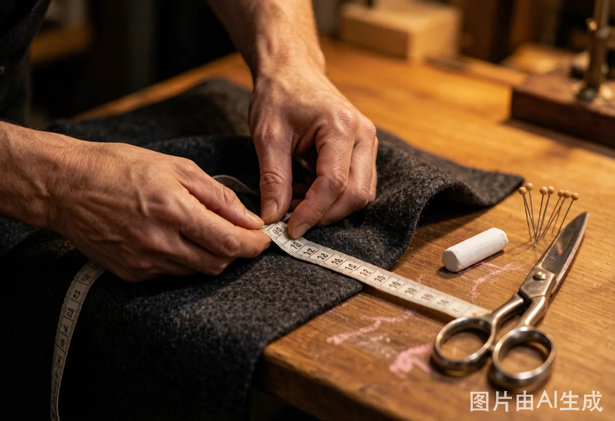 西服定制手工工艺细节